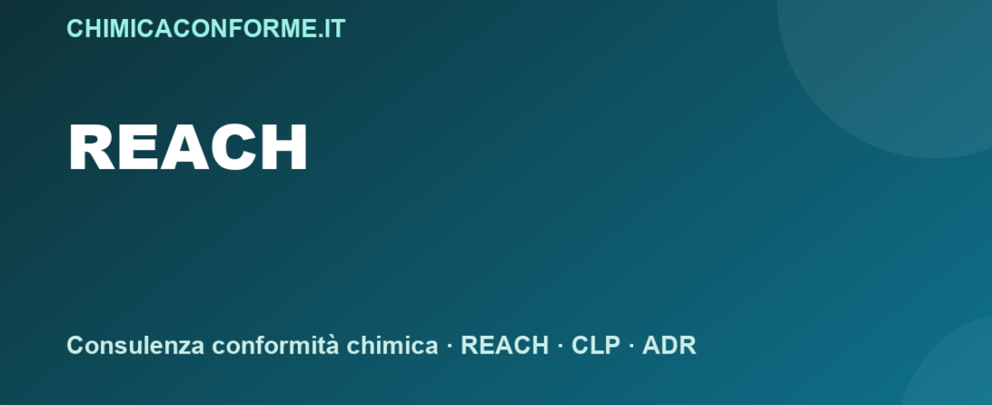REACH vs CLP: due regolamenti complementari