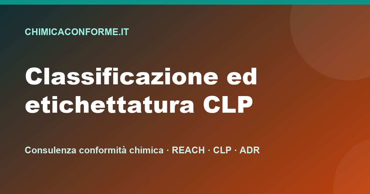 Prodotto non classificato pericoloso: serve comunque un’etichetta?