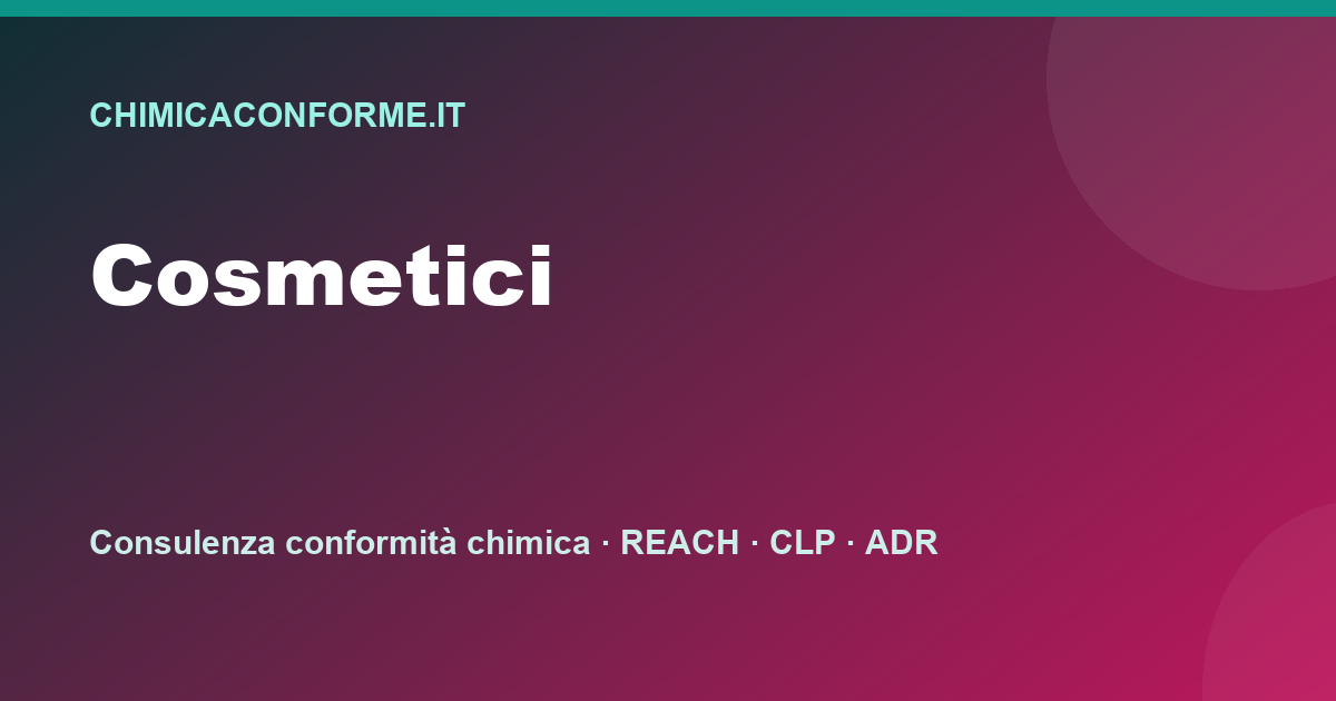 Caso pratico: prodotto cosmetico, profumo o detergente? Prima chiarisci la categoria
