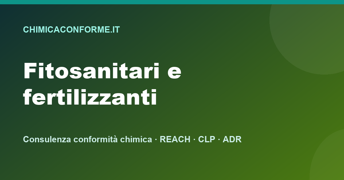 Autorizzazione di un prodotto fitosanitario in Italia
