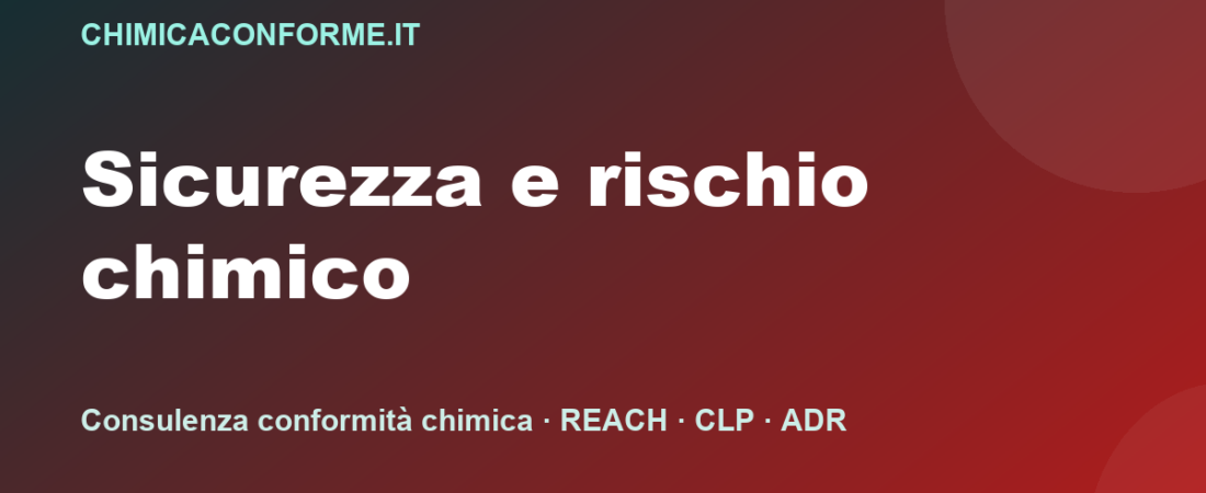Rischio chimico in laboratorio