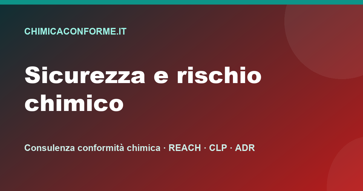 Rischio chimico in azienda: checklist SDS, DVR e DPI per PMI